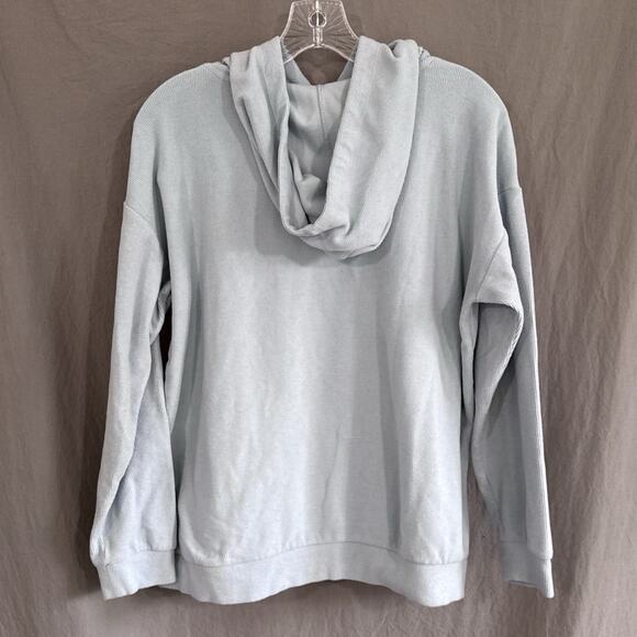 Marc New York Andrew Marc Serenity Blue Hoodie Pullover Sweatshirt Size M - Picture 5 of 13